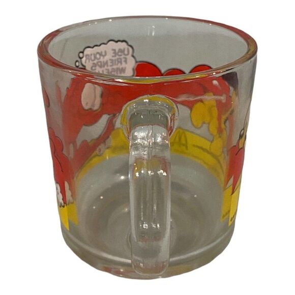 1978 VTG McDonalds Garfield & Odie Glass Mug Coffee Cup Jim Davis Skateboard - Picture 2 of 8